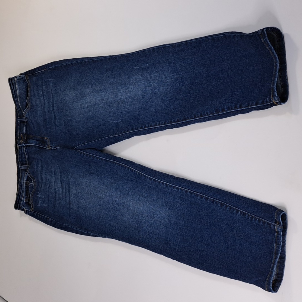 Jude Blue Slim Fit Dark Wash Distressed Blue Jeans Size 15/32 - Picture 9 of 17